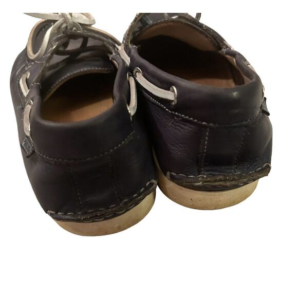 Pikolinos‎ Men Puerto Banus 09Q-6610 Loafers Navy with White Laces- Size 41 - Picture 7 of 12